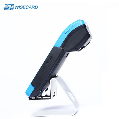 Portable All In One Restaurant Food Ordering Smart Pos Handheld Terminal With 5.5 Inch Touch Screen And Printer