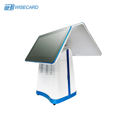 WCT-C1 POS Machine Touch Screen POS Terminal Windows Dual Screen For Restaurant