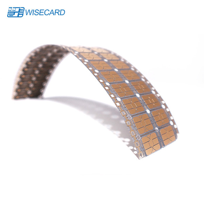 72 MHZ 32 Bit MCU Smart Card Chip Standard Size Colorful Plated With 152KB Memory Security Protection System