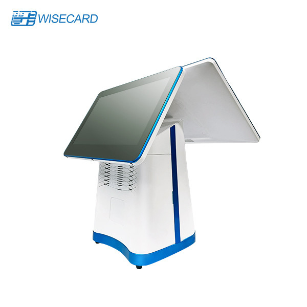 WCT-C1 POS Machine Touch Screen POS Terminal Windows Dual Screen For Restaurant