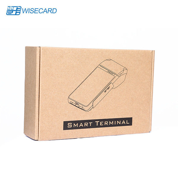 Android 7.0 NFC Card Portable Thermal Printer POS Terminal  With Built-In Baterry