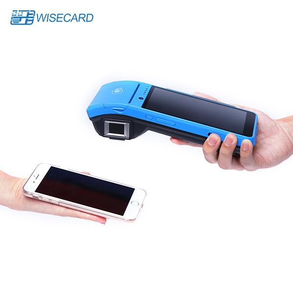 Dual Camera Smart POS Terminal 8 Mega Pixels 4 PSAM 1D 2D Barcode Scanner