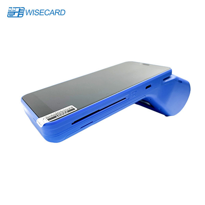 EMV 안드로이드 POS 터미널 58*40mm 열 프린터 및 지문 검증