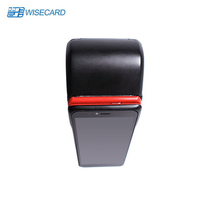 NFC 터치 스크린 안드로이드 POS 터미널 5000mAh 배터리 1GB 8GB 메모리