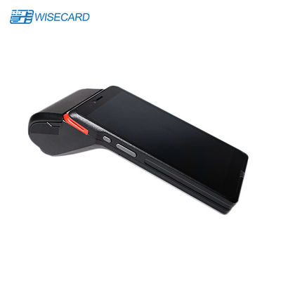 지문 스캐너와 WiFi / 4G 연결을 가진 터치 스크린 POS 터미널