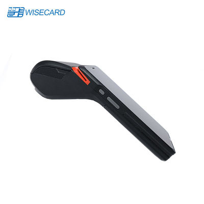 EMV 호환 안드로이드 POS 터미널 내장 58*40mm 열 프린터와 5MP 카메라