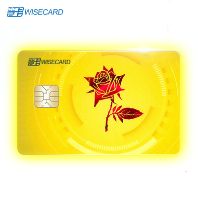 이벤트 및 출입을 위한 360 엣지 조명 LED 발광 스마트 카드