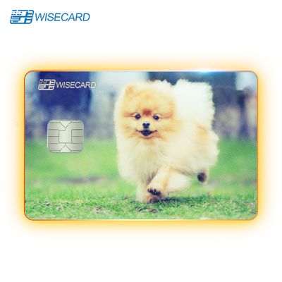 가장자리 발광 및 NFC를 갖춘 맞춤형 LED 멤버십 카드